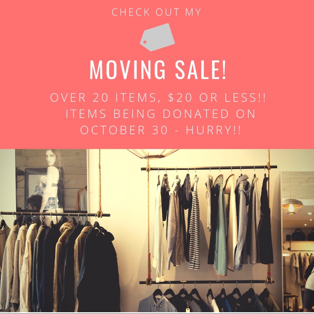 LAST CALL!! 〰️📦 MOVING SALE 📦〰️
